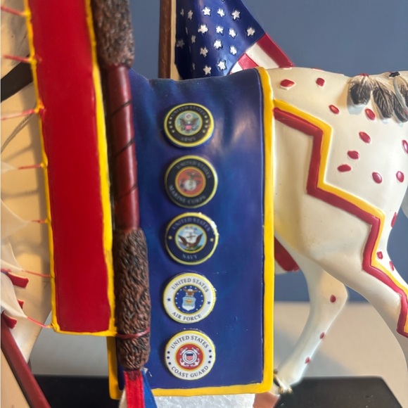 The Trail Of Painted Ponies “ The Trail Of Honor” #1142. New without box. - Picture 2 of 5